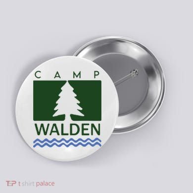 Camp Walden Button