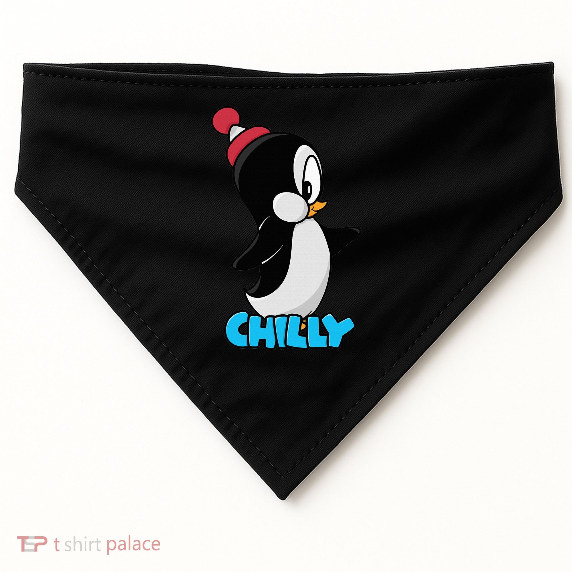 CHILLYS WILLY CARTOON funny animal USA-Made Doggie Bandana