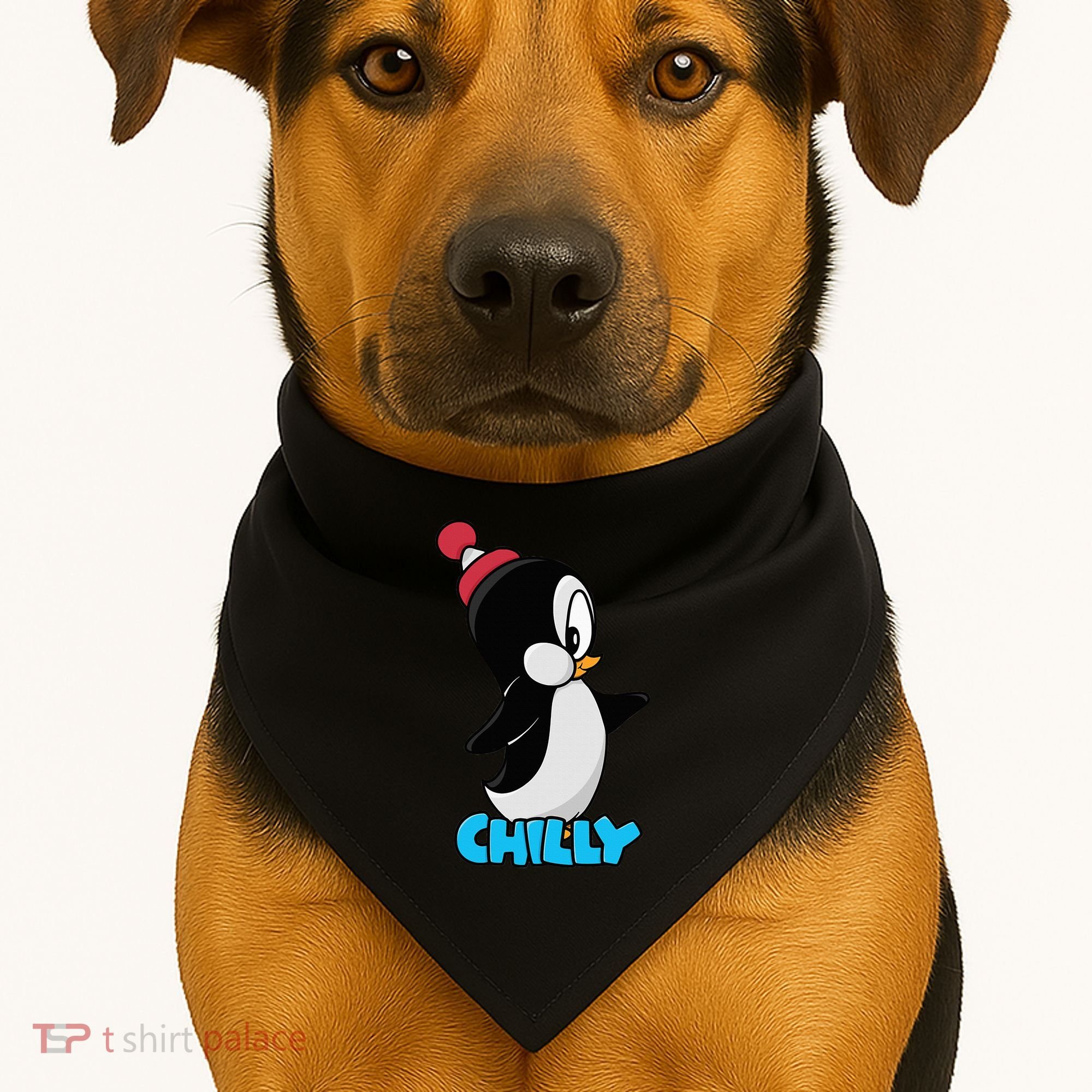 CHILLYS WILLY CARTOON funny animal USA-Made Doggie Bandana