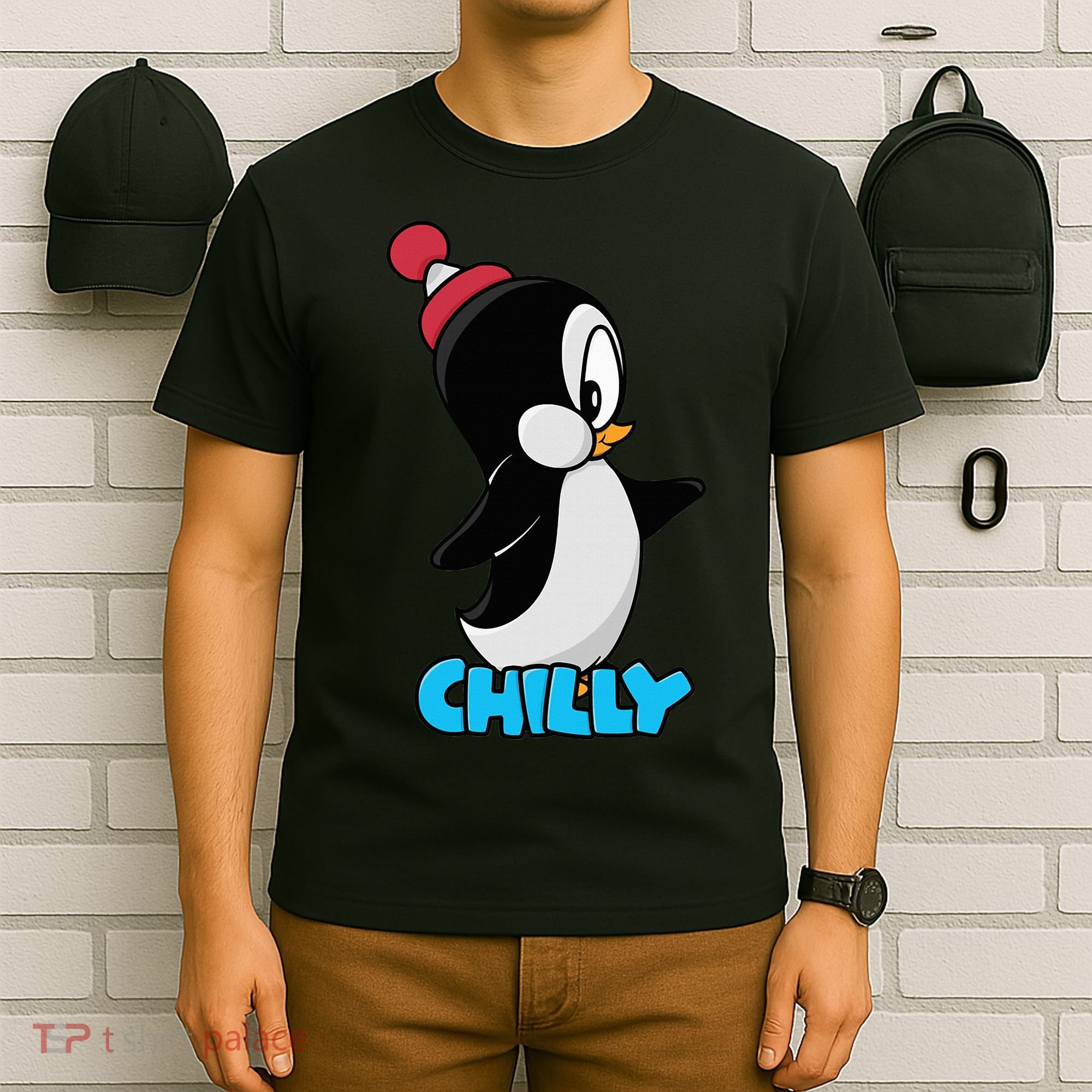 CHILLYS WILLY CARTOON funny animal T-Shirt