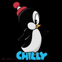 CHILLYS WILLY CARTOON funny animal Button thumb 1