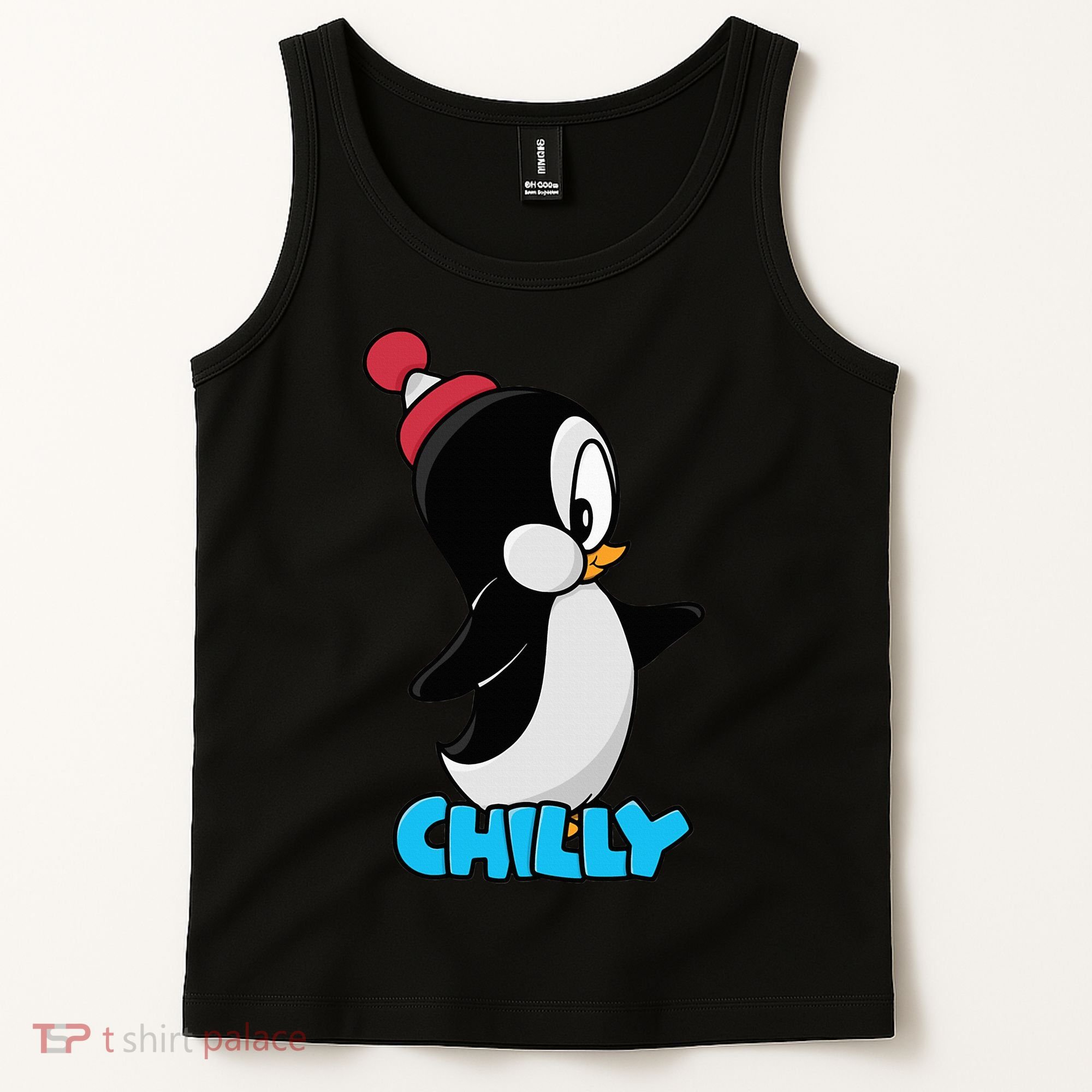 CHILLYS WILLY CARTOON funny animal Tank Top