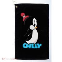 CHILLYS WILLY CARTOON funny animal Golf Towel thumb 0
