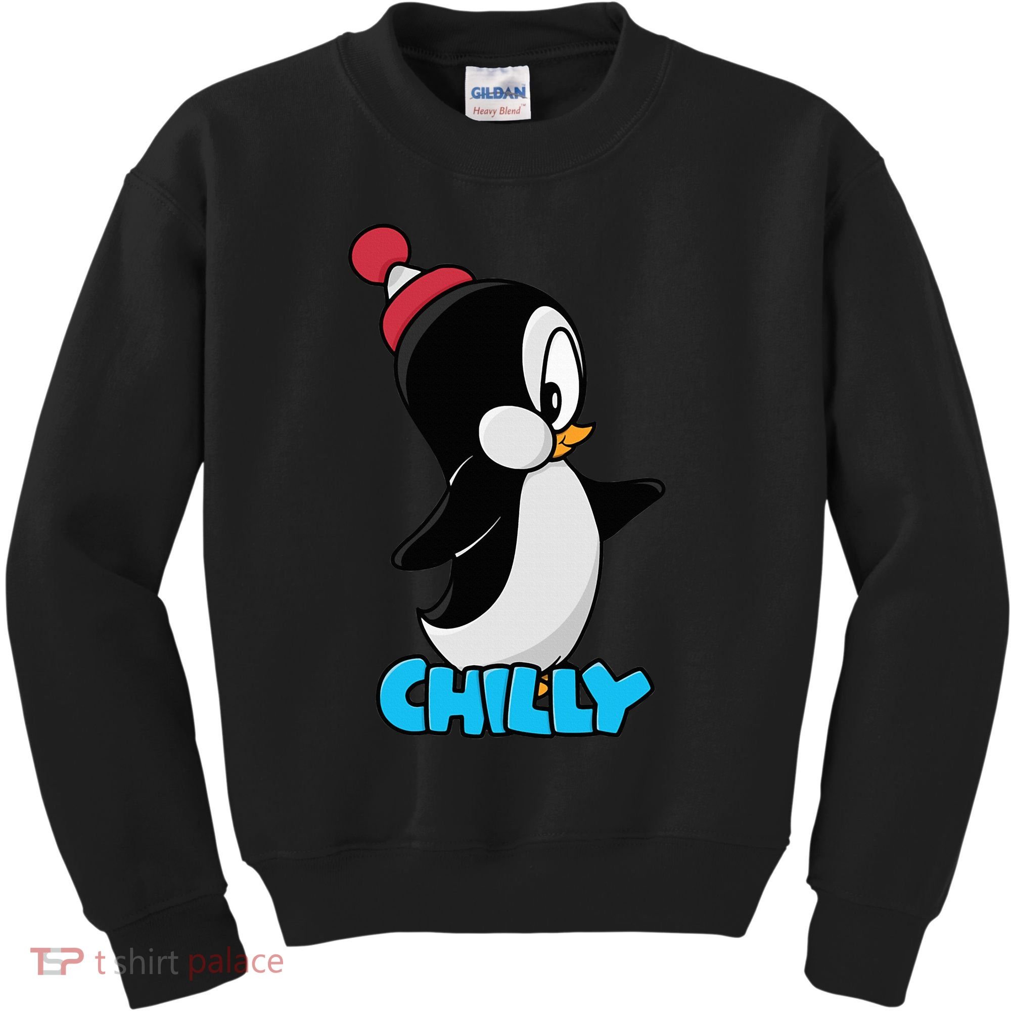 CHILLYS WILLY CARTOON funny animal Kids Sweatshirt