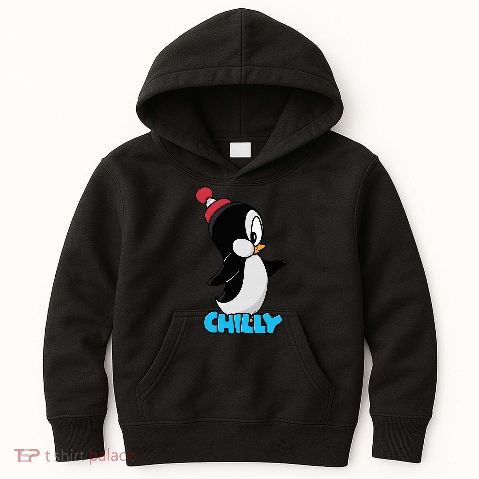CHILLYS WILLY CARTOON funny animal Kids Hoodie