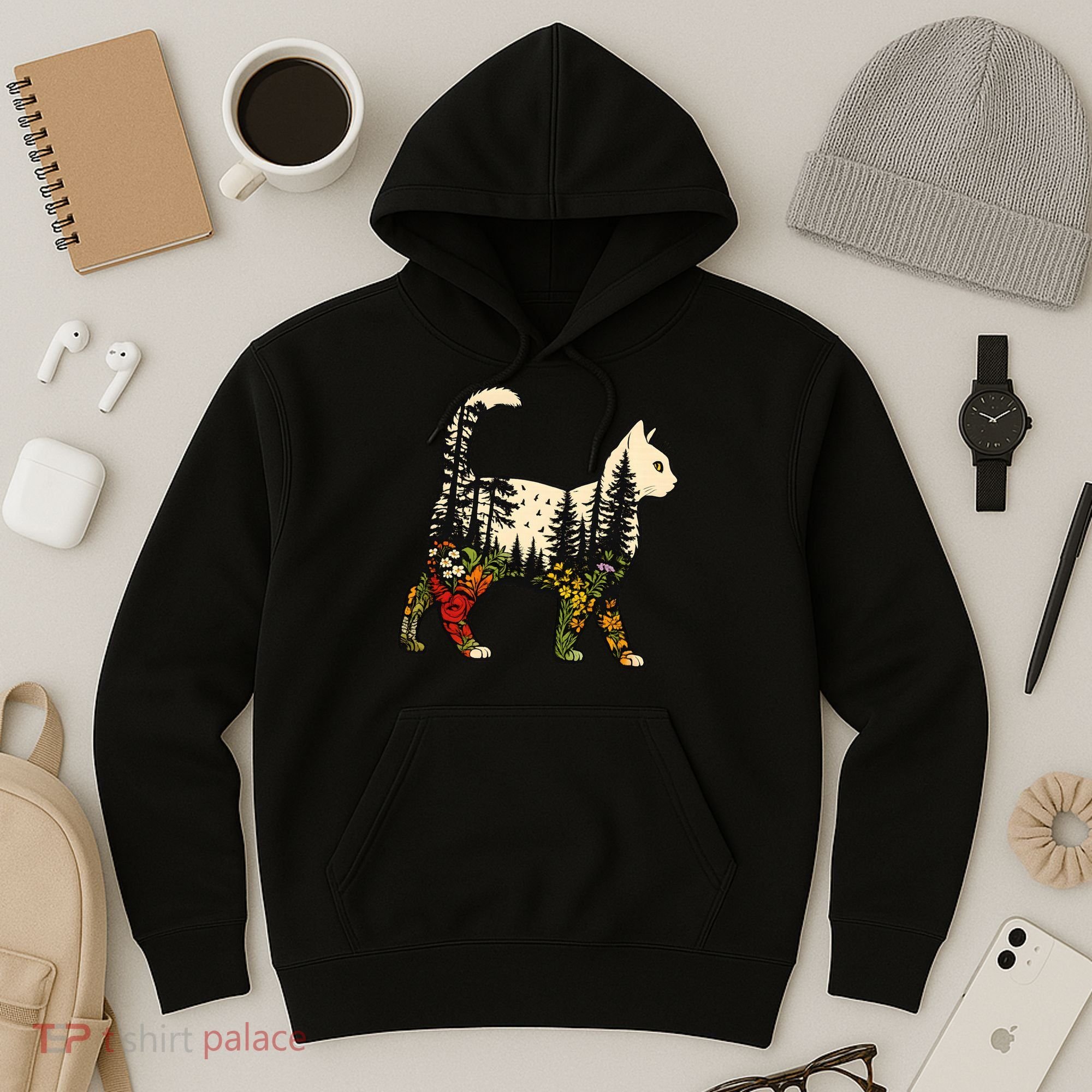 Cat Wilderness Hoodie