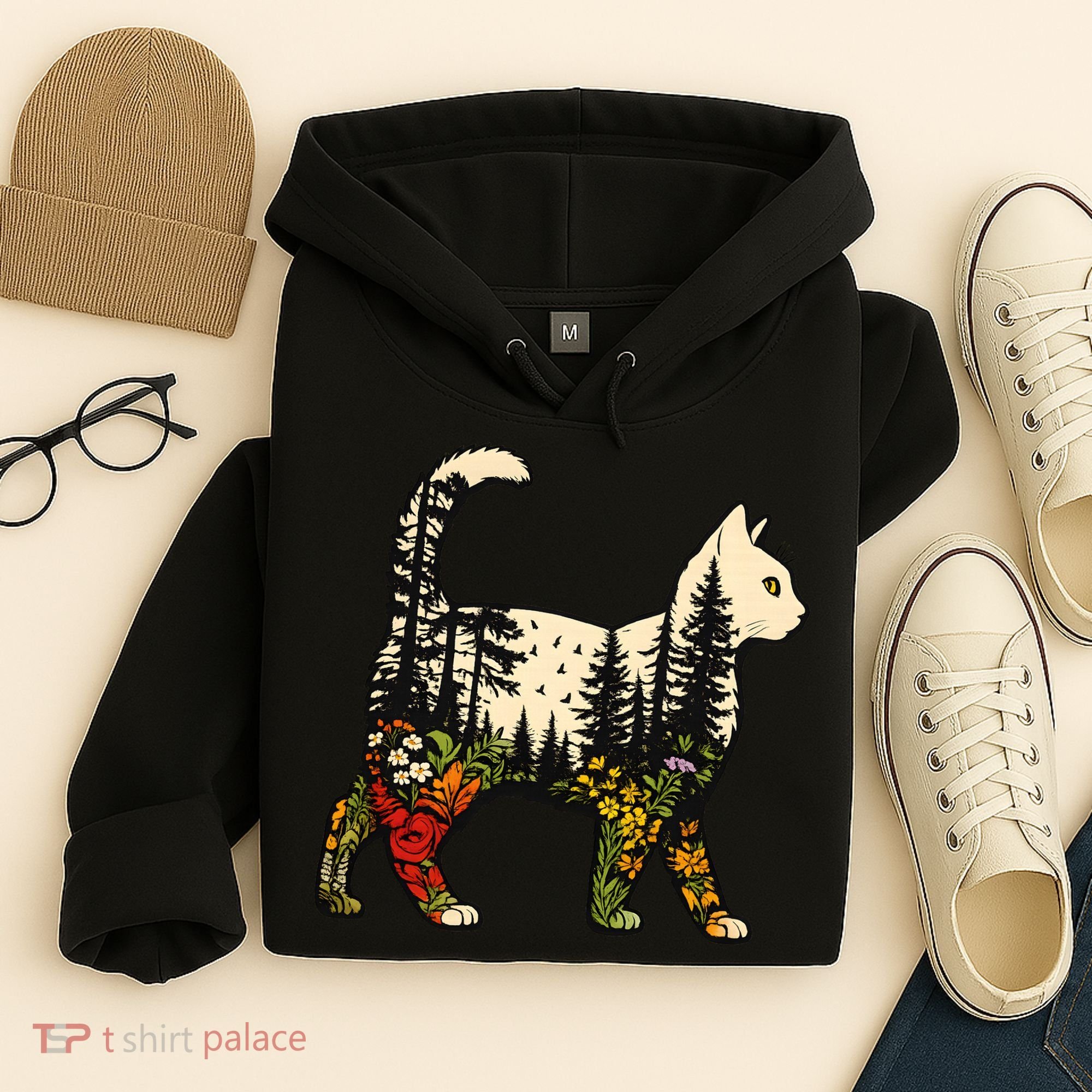 Cat Wilderness Hoodie