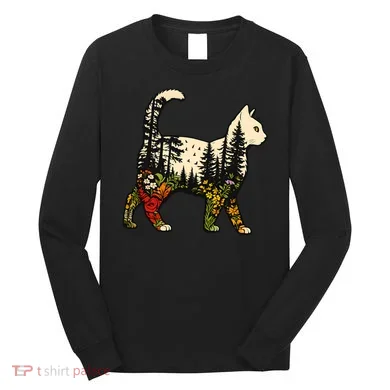 Cat Wilderness Long Sleeve Shirt