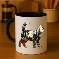 Cat Wilderness Coffee Mug thumb 4