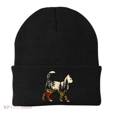 Cat Wilderness Beanie