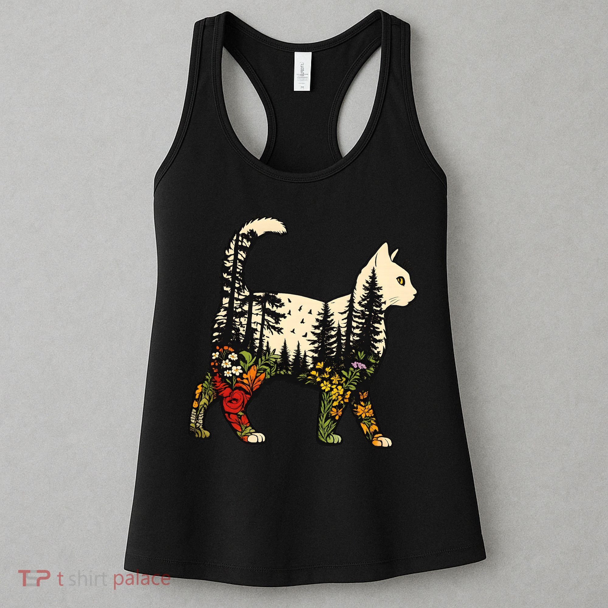 Cat Wilderness Women's Tank Top