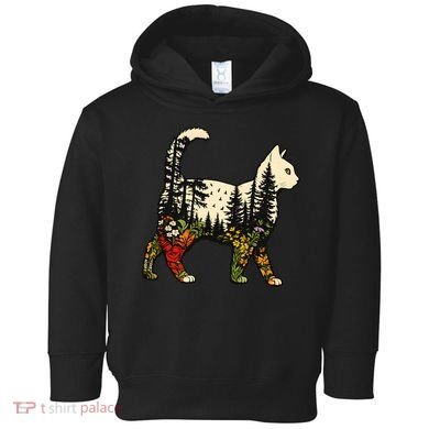 Cat Wilderness Toddler Hoodie