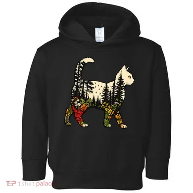 Cat Wilderness Toddler Hoodie
