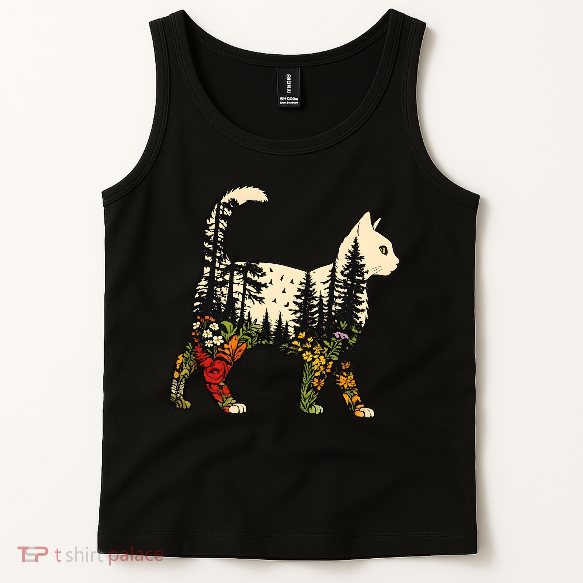 Cat Wilderness Tank Top