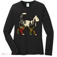 Cat Wilderness Women's Long Sleeve Shirt thumb 0