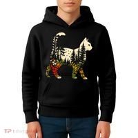 Cat Wilderness Kids Hoodie thumb 4