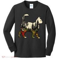 Cat Wilderness Kids Long Sleeve Shirt thumb 0