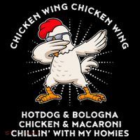 Chicken Wing Chicken Wing Hot Dog Bucket Hat thumb 4
