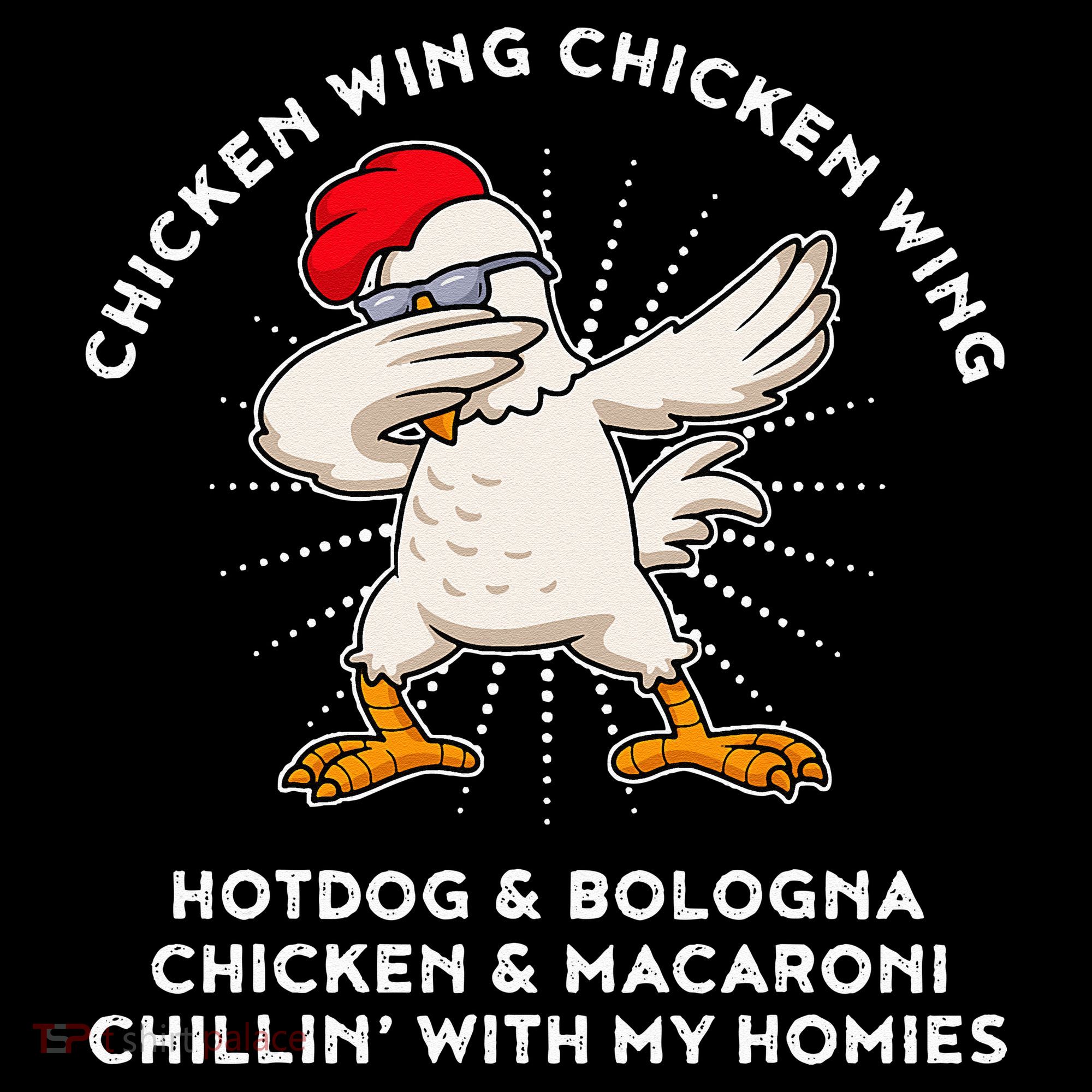 Chicken Wing Chicken Wing Hot Dog Pajama Set