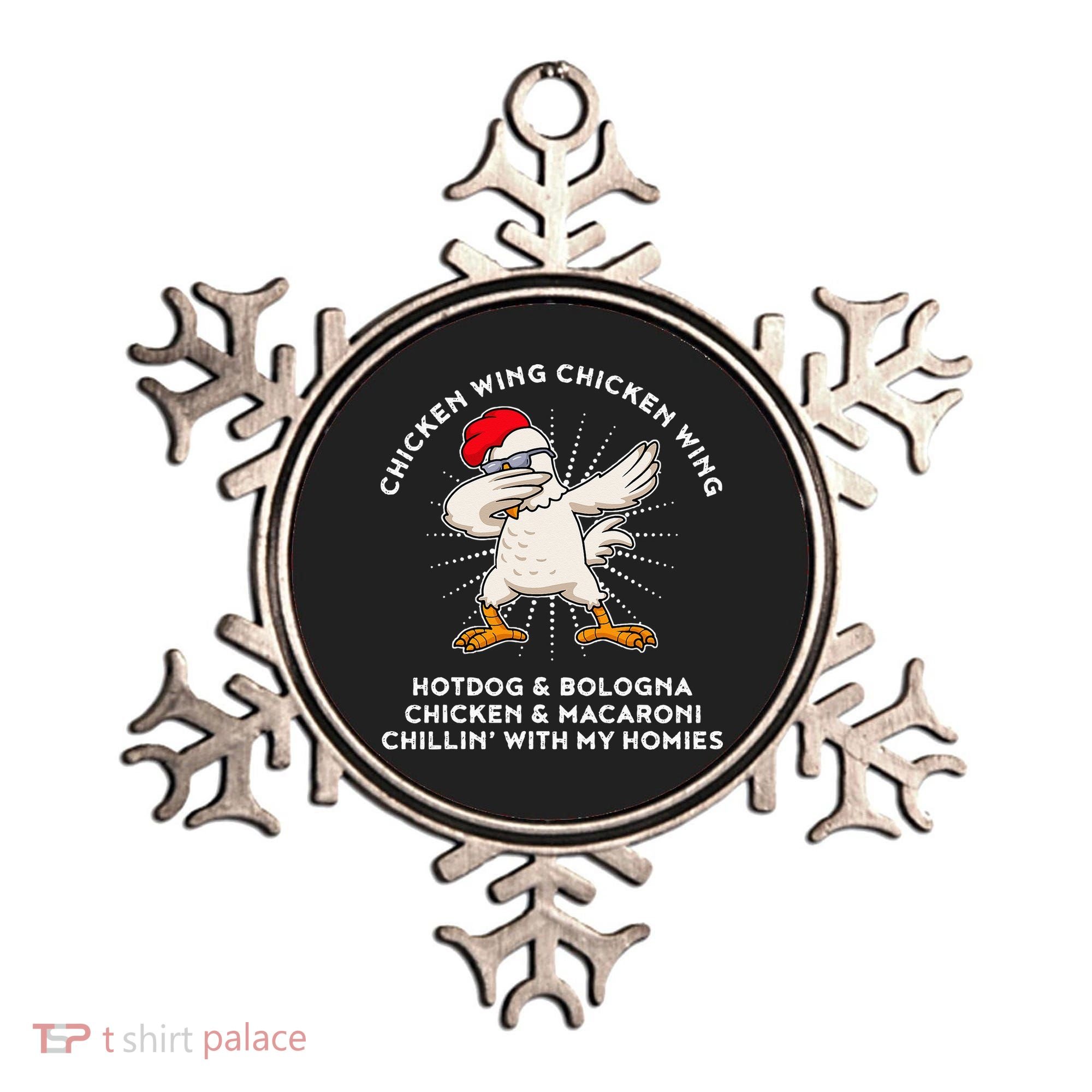 Chicken Wing Chicken Wing Hot Dog Ornament