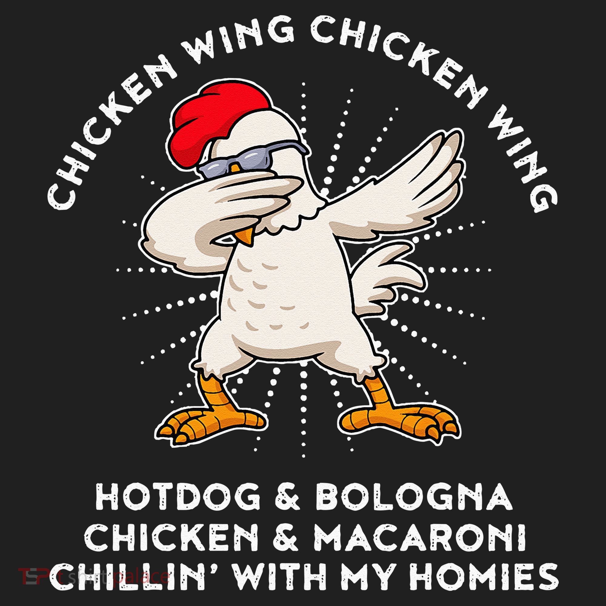 Chicken Wing Chicken Wing Hot Dog Hat