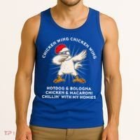 Chicken Wing Chicken Wing Hot Dog Tank Top thumb 3