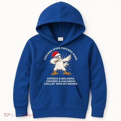 Chicken Wing Chicken Wing Hot Dog Kids Hoodie