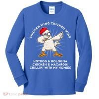 Chicken Wing Chicken Wing Hot Dog Kids Long Sleeve Shirt thumb 0