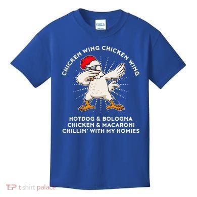 Chicken Wing Chicken Wing Hot Dog Kids T-Shirt