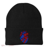 Chd Warrior Congenital Heart Disease Awareness Funny Gift Beanie thumb 0