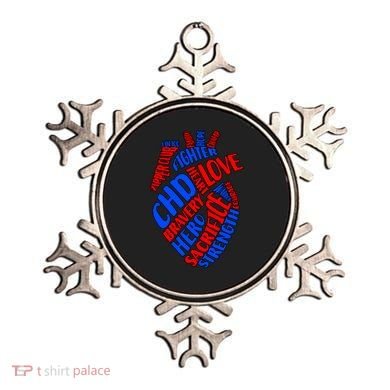 Chd Warrior Congenital Heart Disease Awareness Funny Gift Ornament