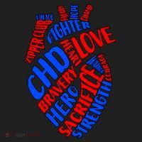 Chd Warrior Congenital Heart Disease Awareness Funny Gift Hat thumb 2