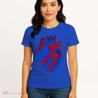 Chd Warrior Congenital Heart Disease Awareness Funny Gift Women's T-Shirt thumb 4