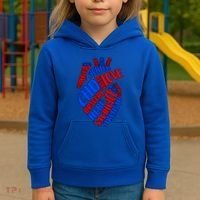 Chd Warrior Congenital Heart Disease Awareness Funny Gift Kids Hoodie thumb 3