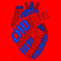 Chd Warrior Congenital Heart Disease Awareness Funny Gift Santa Hat thumb 1