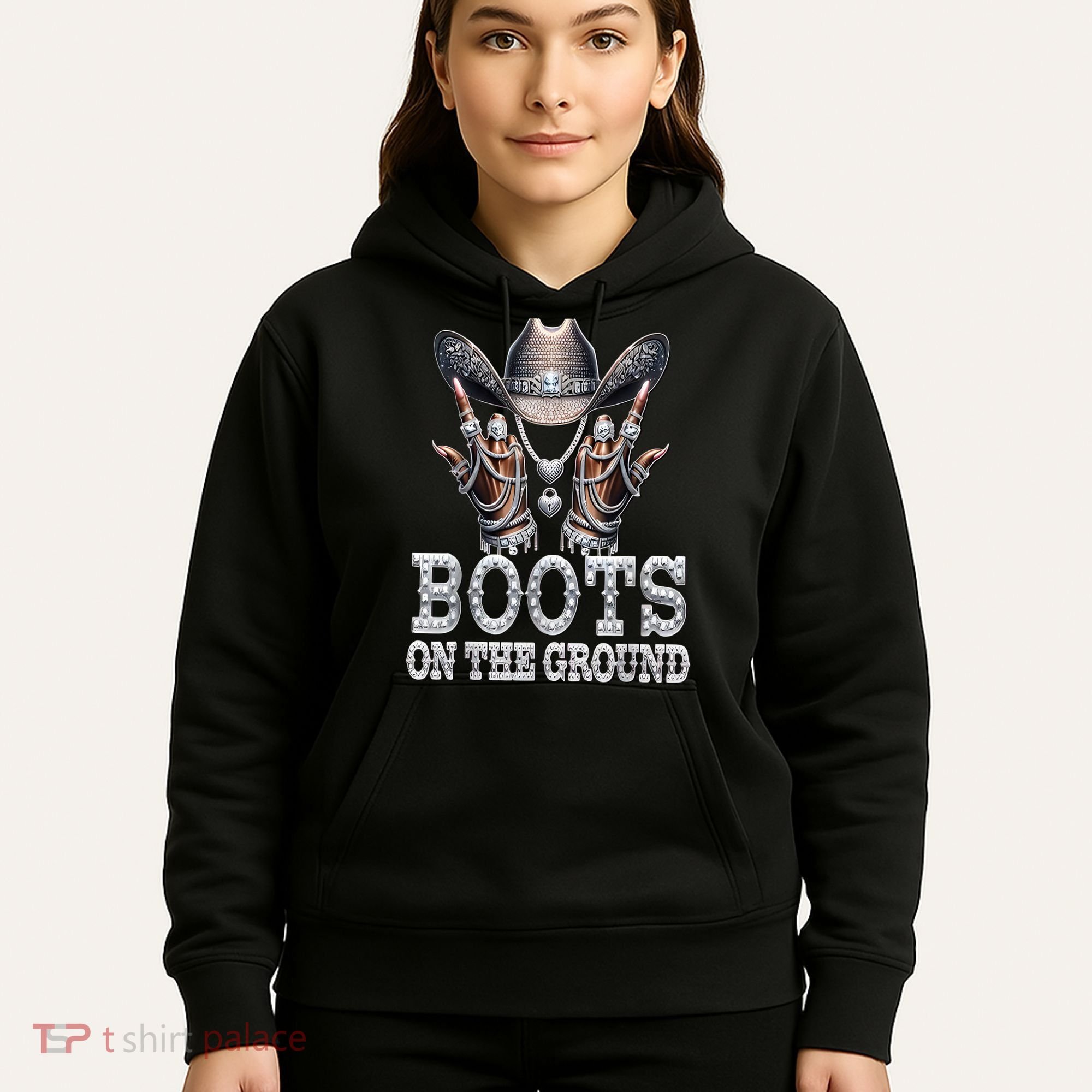 Cowboy Western Cowgirl Linedance  Hoodie