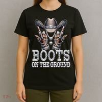 Cowboy Western Cowgirl Linedance  T-Shirt thumb 4