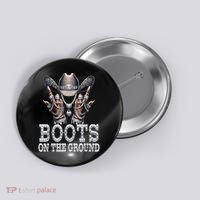 Cowboy Western Cowgirl Linedance  Button thumb 0