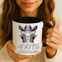 Cowboy Western Cowgirl Linedance  Coffee Mug thumb 3