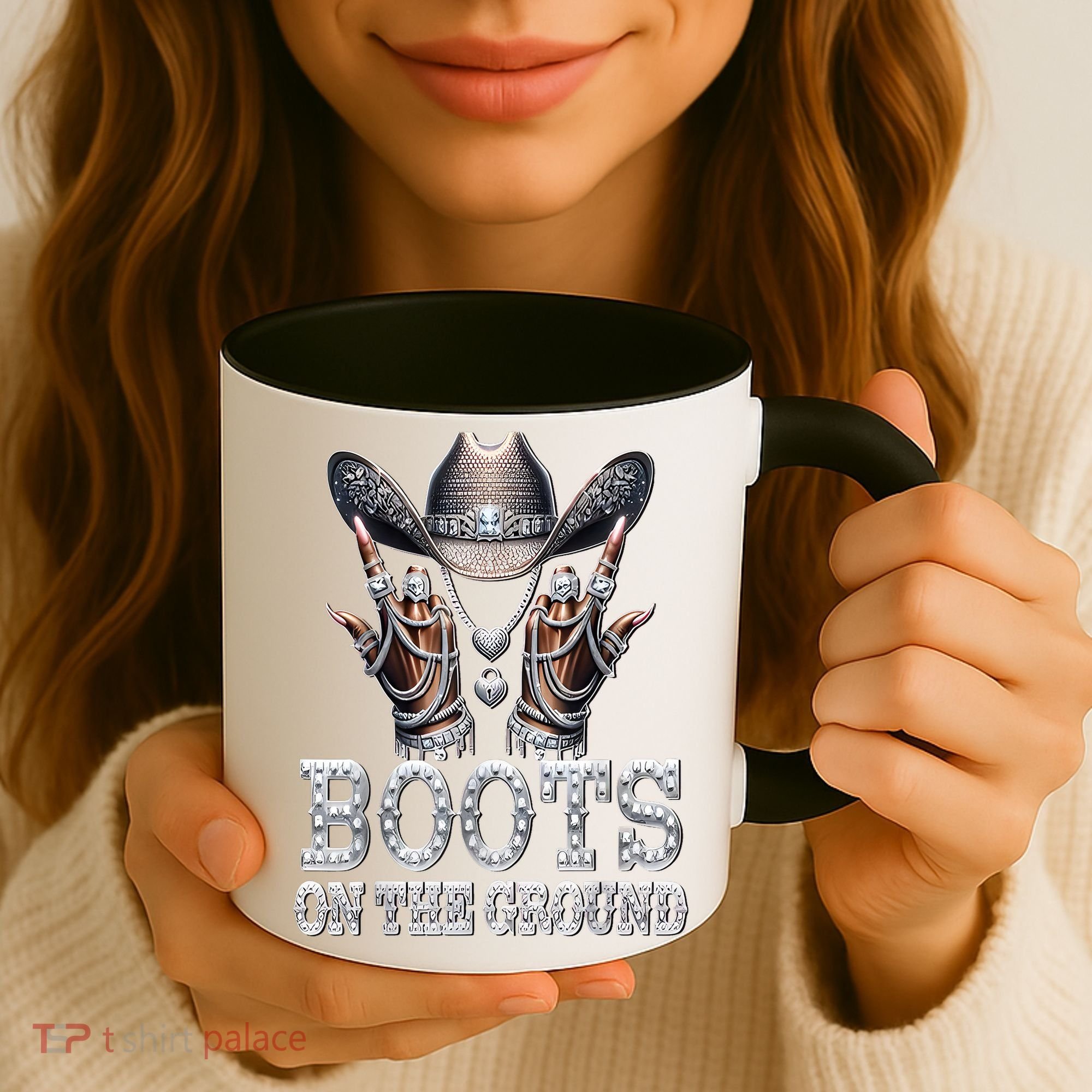 Cowboy Western Cowgirl Linedance  Coffee Mug