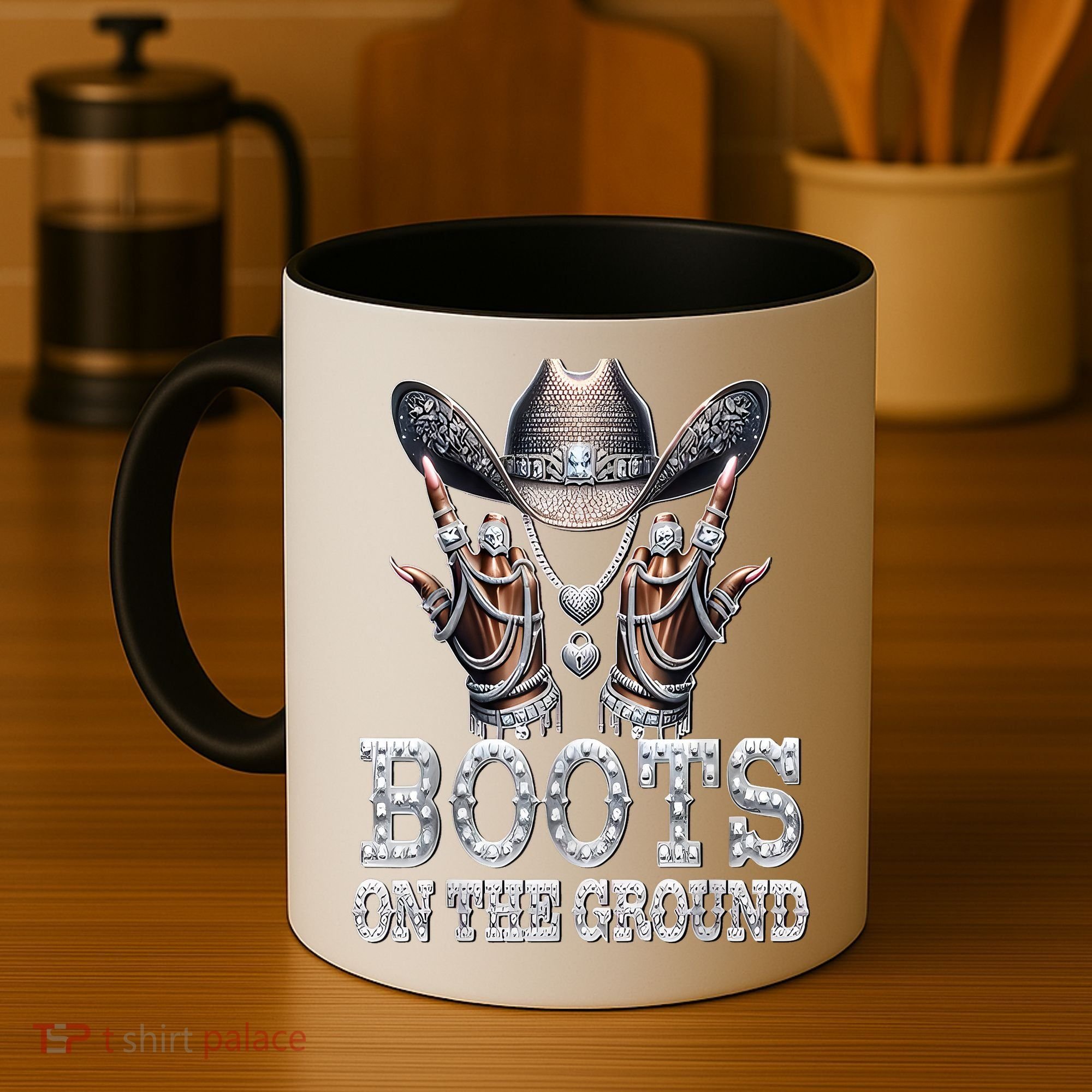 Cowboy Western Cowgirl Linedance  Coffee Mug