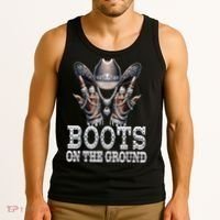 Cowboy Western Cowgirl Linedance  Tank Top thumb 3