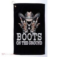 Cowboy Western Cowgirl Linedance  Golf Towel thumb 0