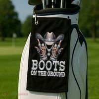 Cowboy Western Cowgirl Linedance  Golf Towel thumb 2