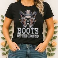 Cowboy Western Cowgirl Linedance  Women's T-Shirt thumb 2
