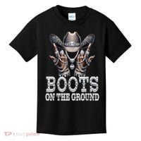 Cowboy Western Cowgirl Linedance  Kids T-Shirt thumb 0