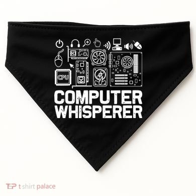 Computer Whisperer USA-Made Doggie Bandana