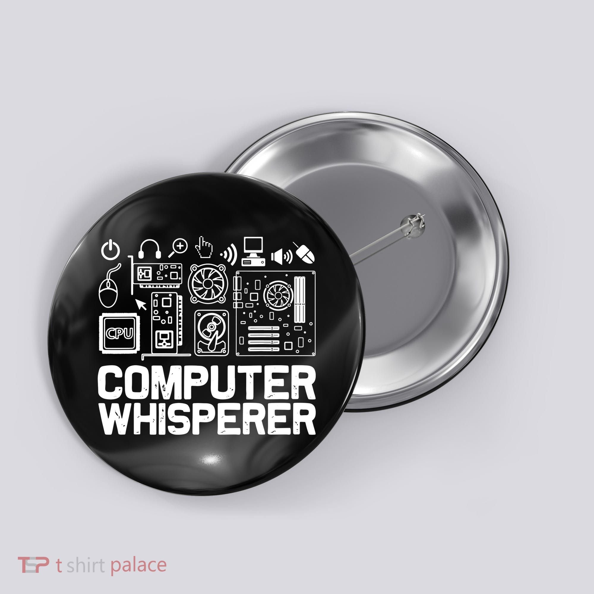 Computer Whisperer Button