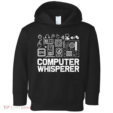 Computer Whisperer Toddler Hoodie