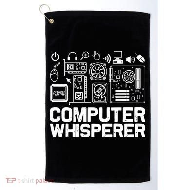Computer Whisperer Golf Towel